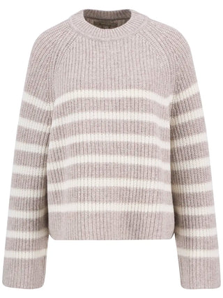 Irene Striped Crew Neck Sweater