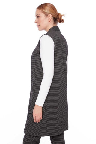 Jacquard Duster Vest
