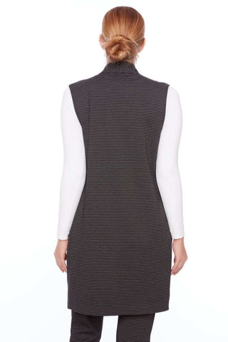 Jacquard Duster Vest