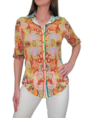 Roll-up Citrus Sleeve Shirt