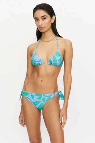 Afrik Geometric Triangle Bikini Top