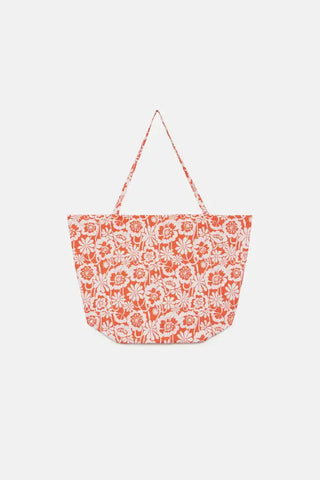 Beach Flower Floral Beach Bag