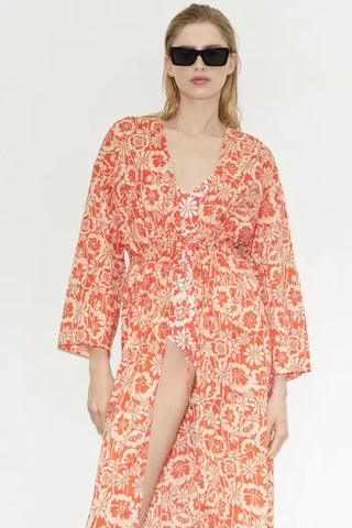 Floral Kimono Beach Flower