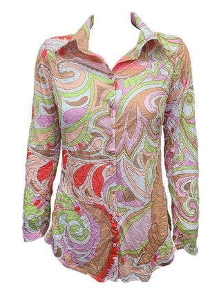Crushed Tunic Blouse