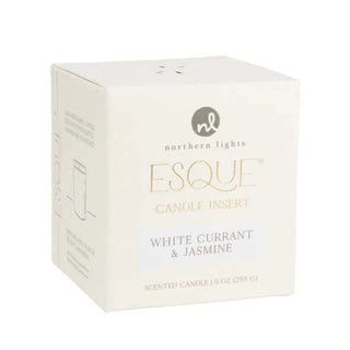 Esque® Candle Insert - White Currant & Jasmine
