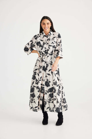 Rossellini 3/4 Slv Dress