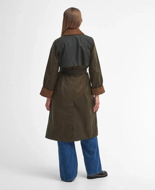 Brackley Waxed Trench Coat