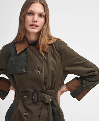 Brackley Waxed Trench Coat