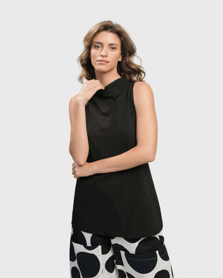 Urban Sleeveless Mockneck Top
