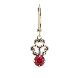 Filigree Crystal Earring