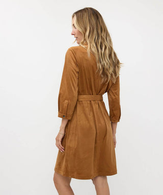 Suede Dress