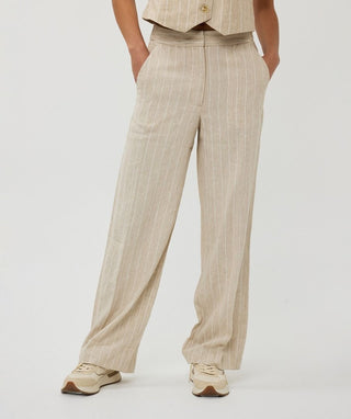 Trouser Linen Stripe