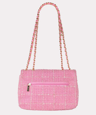 So-Very-Chic Tweed Bag