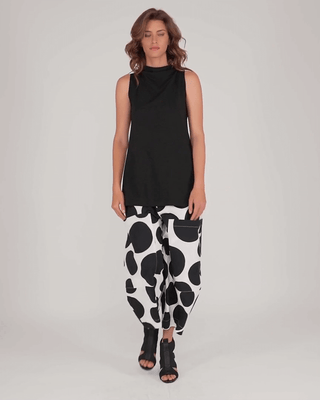 Urban Sleeveless Mockneck Top
