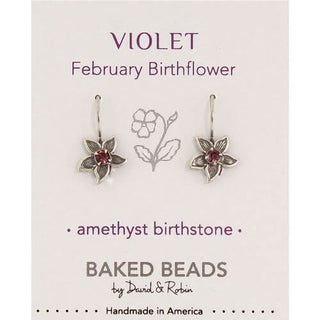 Birth Flower Earring