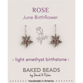 Birth Flower Earring