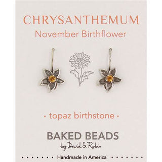 Birth Flower Earring