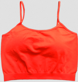 1/2 Camisole Spaghetti Strap Bra
