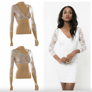 3/4 Sleeve Lacey Sleevey Wonder
