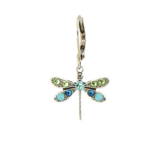 Crystal Dragonfly Earrings