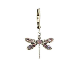 Crystal Dragonfly Earrings