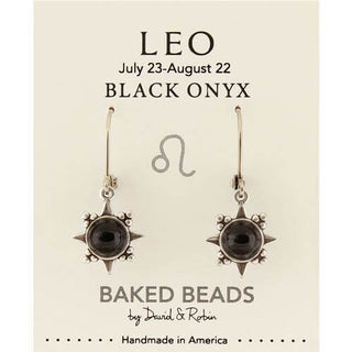 Zodiac Stone Earring Leo