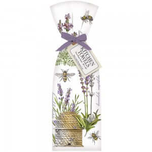 Botanical Lavender Bagged Towel