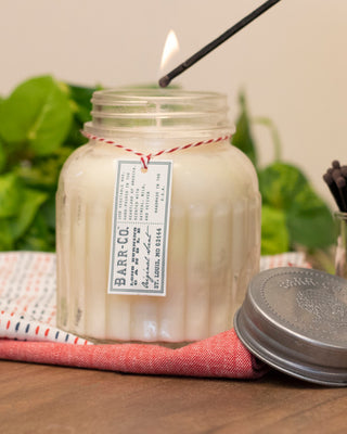 Barr Co Apothecary Jar Candles