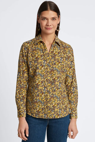 Mary Ditsy Floral Corduroy Shirt