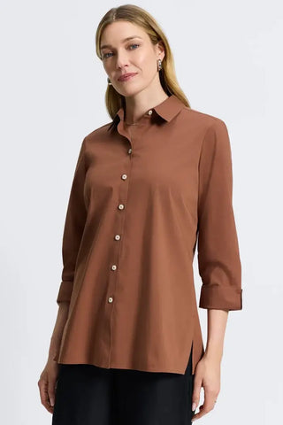 Evelyn Essential Stretch No Iron Shirt