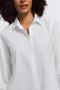 Cici No Iron Pinpoint Long Sleeve Tunic