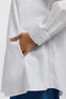 Cici No Iron Pinpoint Long Sleeve Tunic