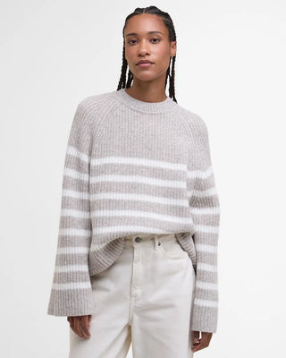Irene Striped Crew Neck Sweater
