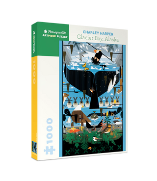 Charley Harper: Glacier Bay, Alaska 1000-piece Jigsaw Puzzle