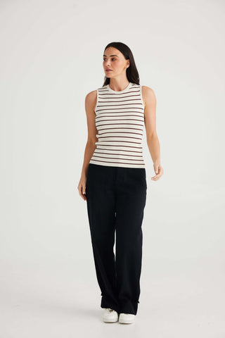 Tori Thin Stripe Tank