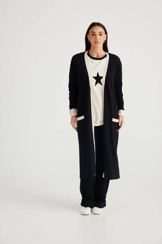 St Moritz Contrast Cardigan