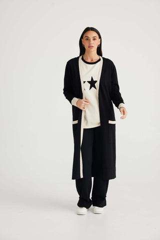 St Moritz Contrast Cardigan