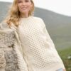 Kilronan Aran Crew Neck Sweater