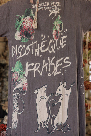 Discotheque Fraises Tee Dress