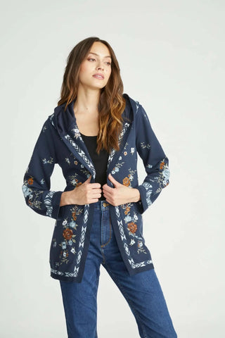 Shelly Embroidered Duster Plantation
