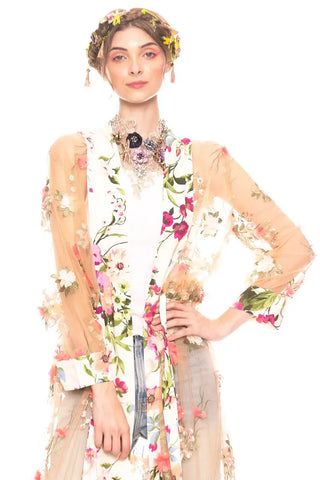 Floral Fantasy Kimono