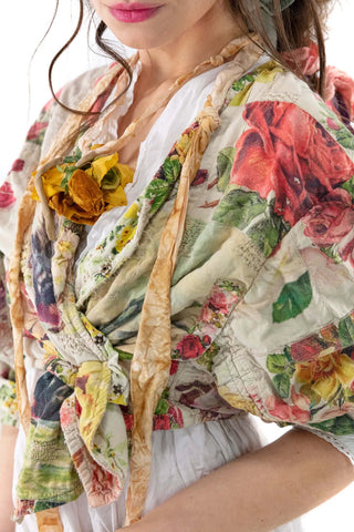 Floral Cropped Leni Jacket