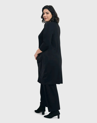 Essential Draped Cocoon Jacket
