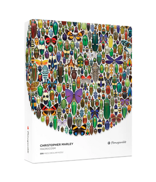 Christopher Marley: Macrocosm 500-Piece Circular Jigsaw Puzzle