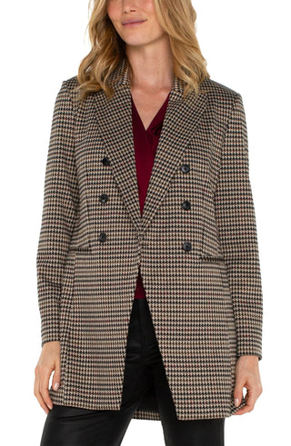 Double Breasted Longline Blazer