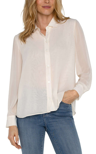 Pleat Back Blouse