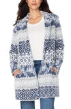 Open Front Coatigan Sweater