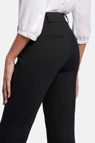Pull-On Flared Trouser Pants