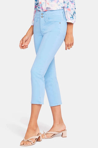 Chloe Capri Jeans W/Side Slits