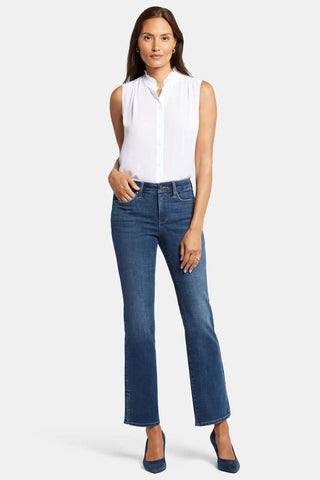 Barbara Bootcut Jeans With Side Slits